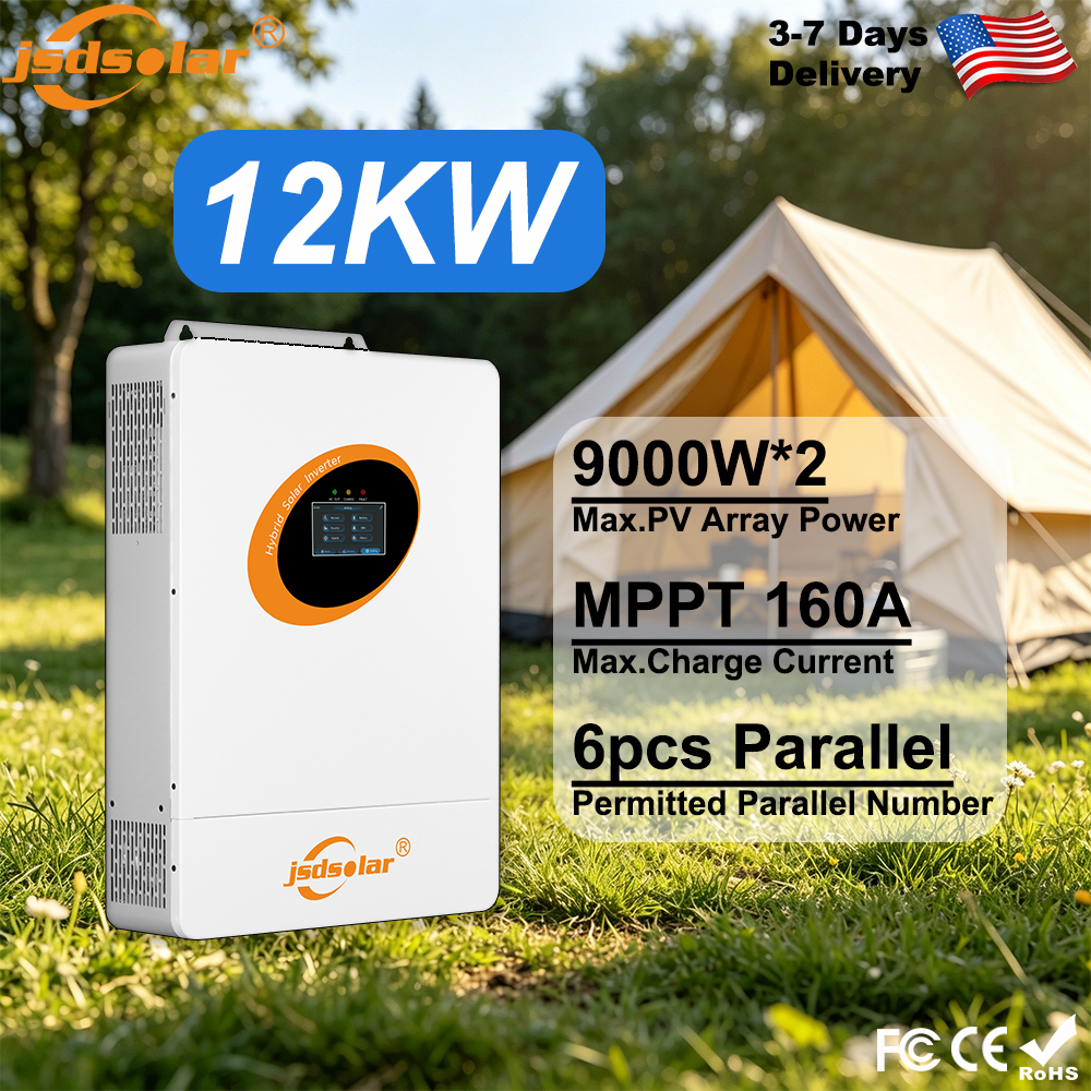 Drone Solar Charger - Гибридный инвертор 12 кВт с расщепленной