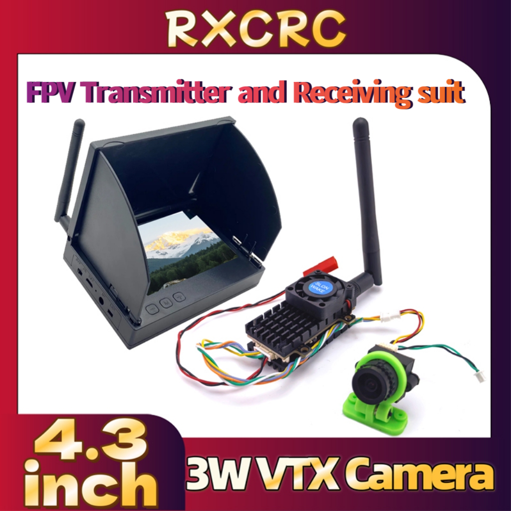 Drone Controller Screen - Видеопередатчик RXCRC 5.8G 3W с камерой