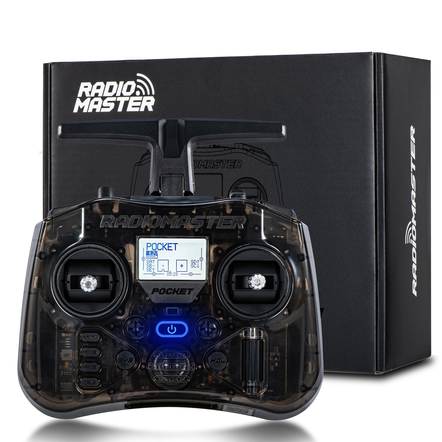 Drone Control Stick - Радиоуправляемый передатчик RadioMaster POCKET P16 2.4G