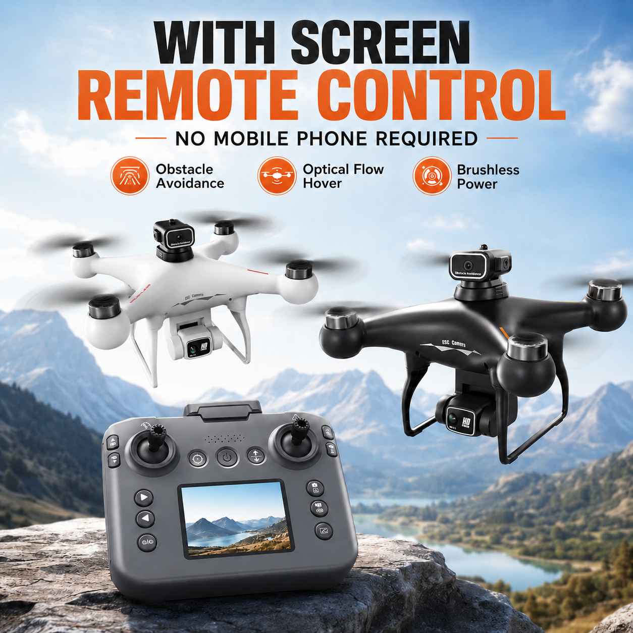 Drone Carrying Case - Радиоуправляемый дрон ZNLYRION S116 с бесщеточным