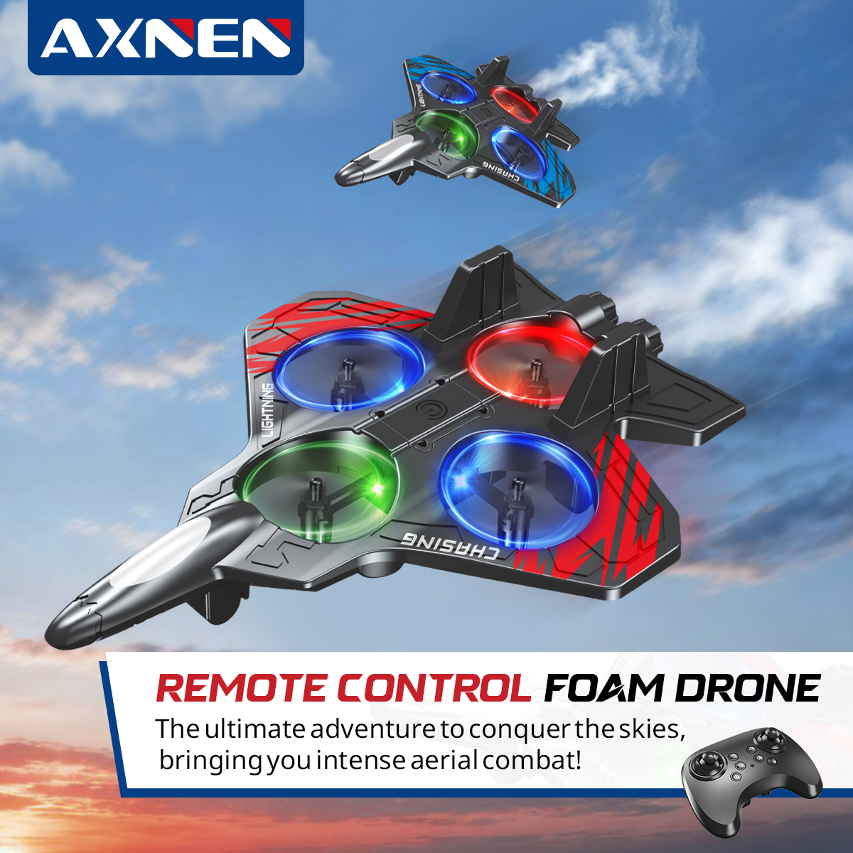 Drone Beacon Light - AXNEN Новый E72 — Интеллектуальный самолет-трюкач