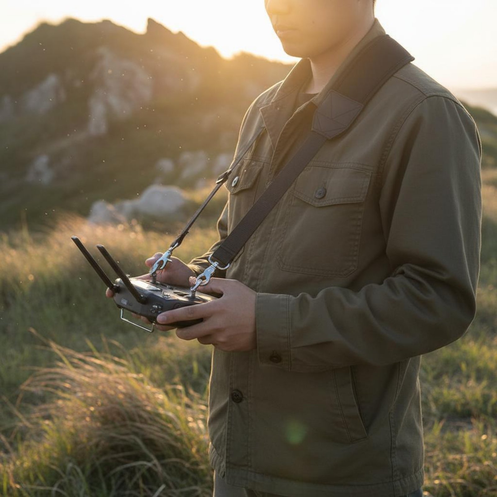 Drone Remote Controller Lanyard - Ремешок для передатчика дрона, быстросъемный, регулируемый,