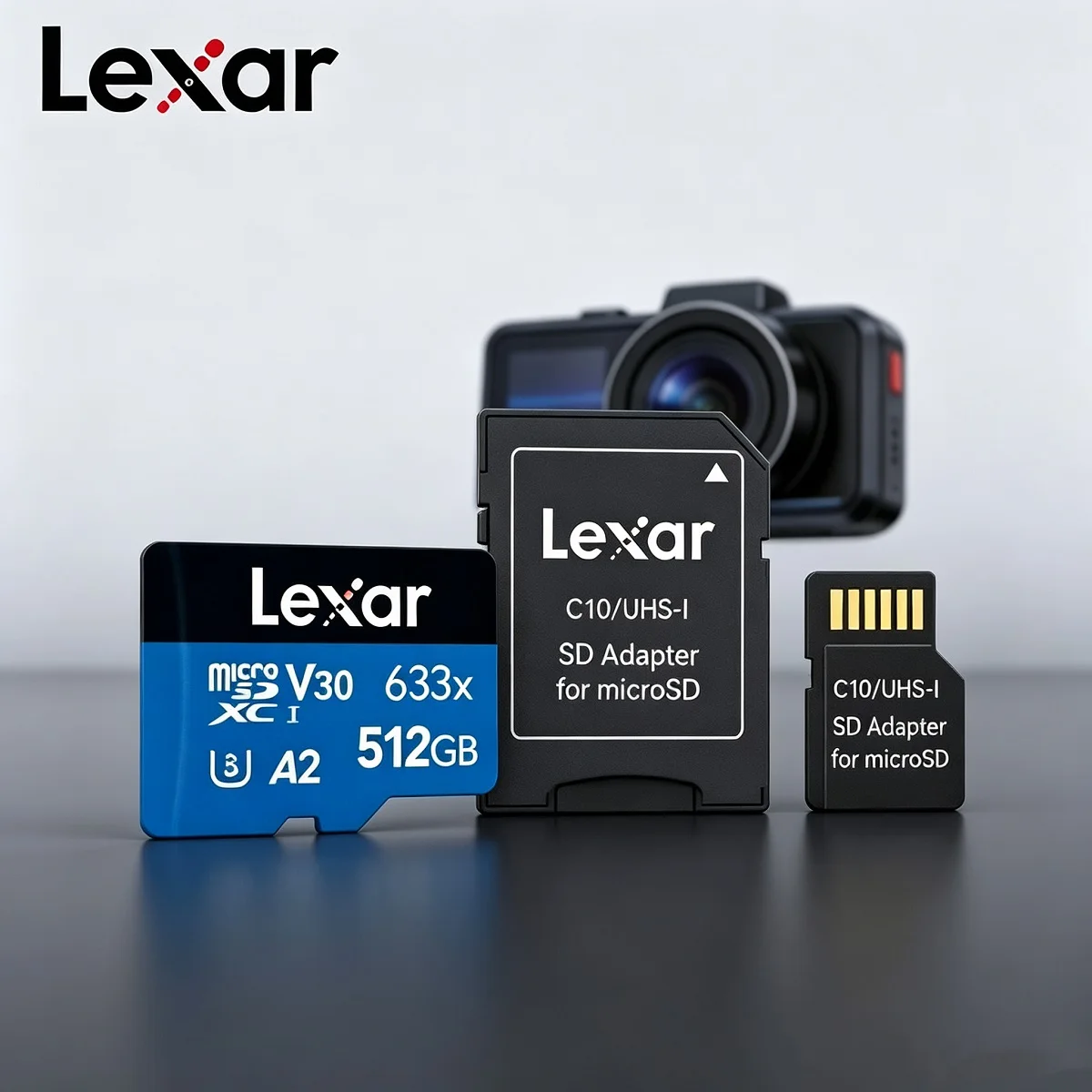 Drone Strobe Light - Карты памяти Lexar SD UHS-I Micro