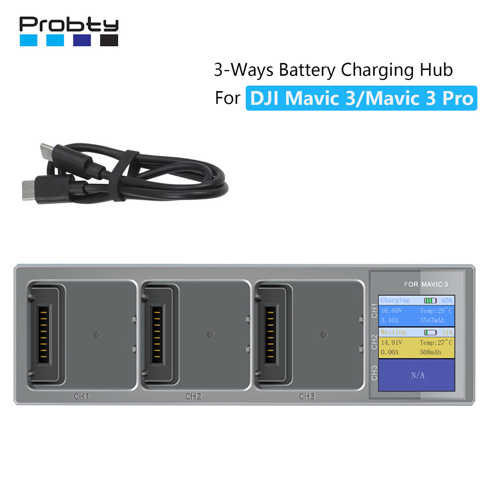 Drone Charging Hub - Новый зарядный концентратор 3 в 1,