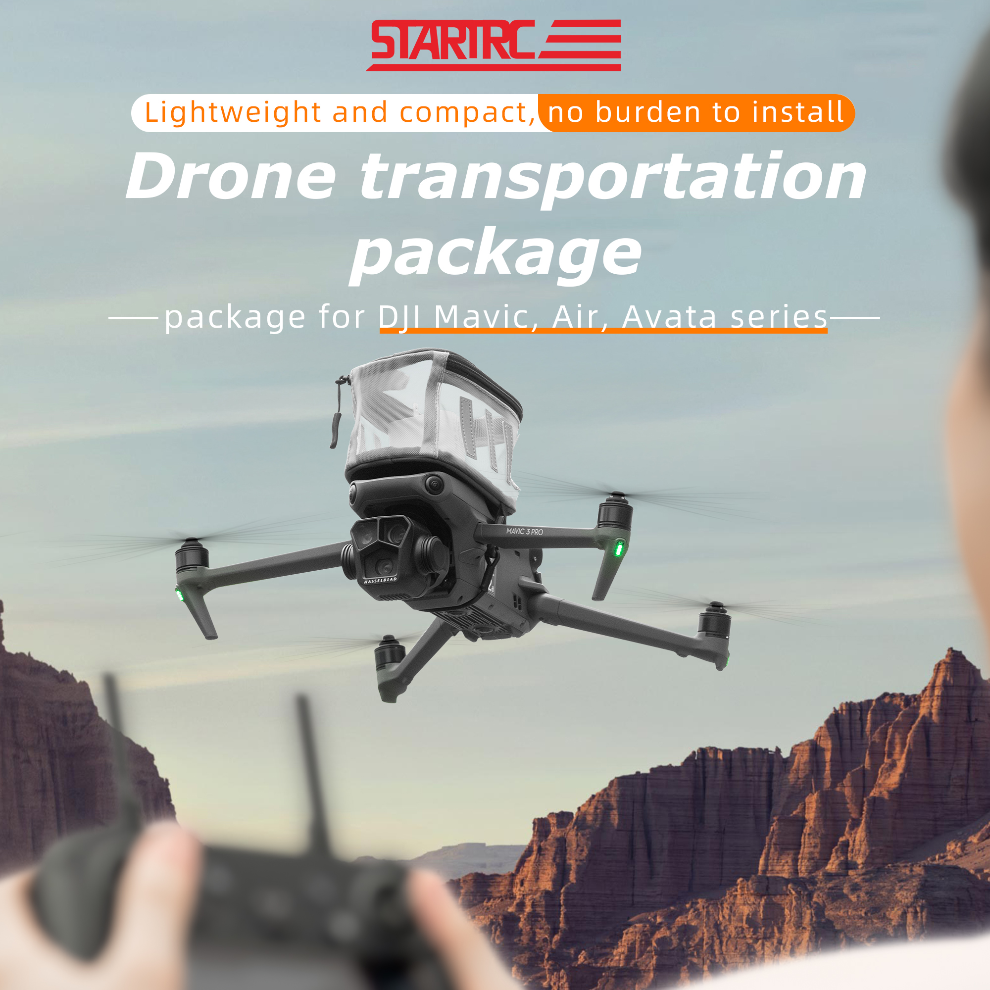 Drone Backpack - Сумка для транспортировки дронов DJI Avata