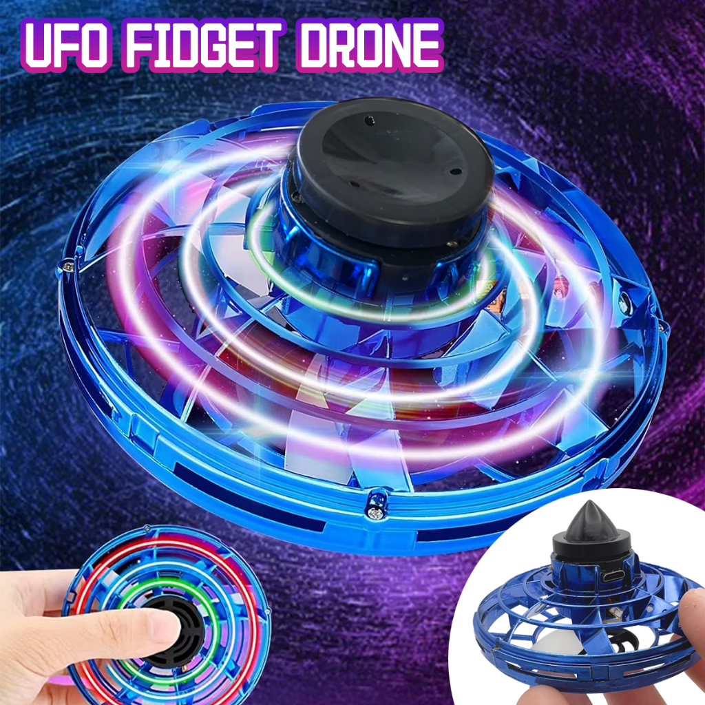 Drone Beacon Light - НОВЫЙ светодиодный летающий НЛО-спиннер на кончике