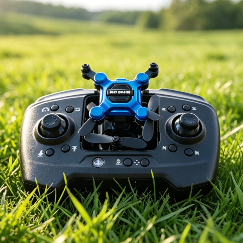 Drone Controller Screen - Мини-складной дрон-вертолет с аэрокамерой и пультом