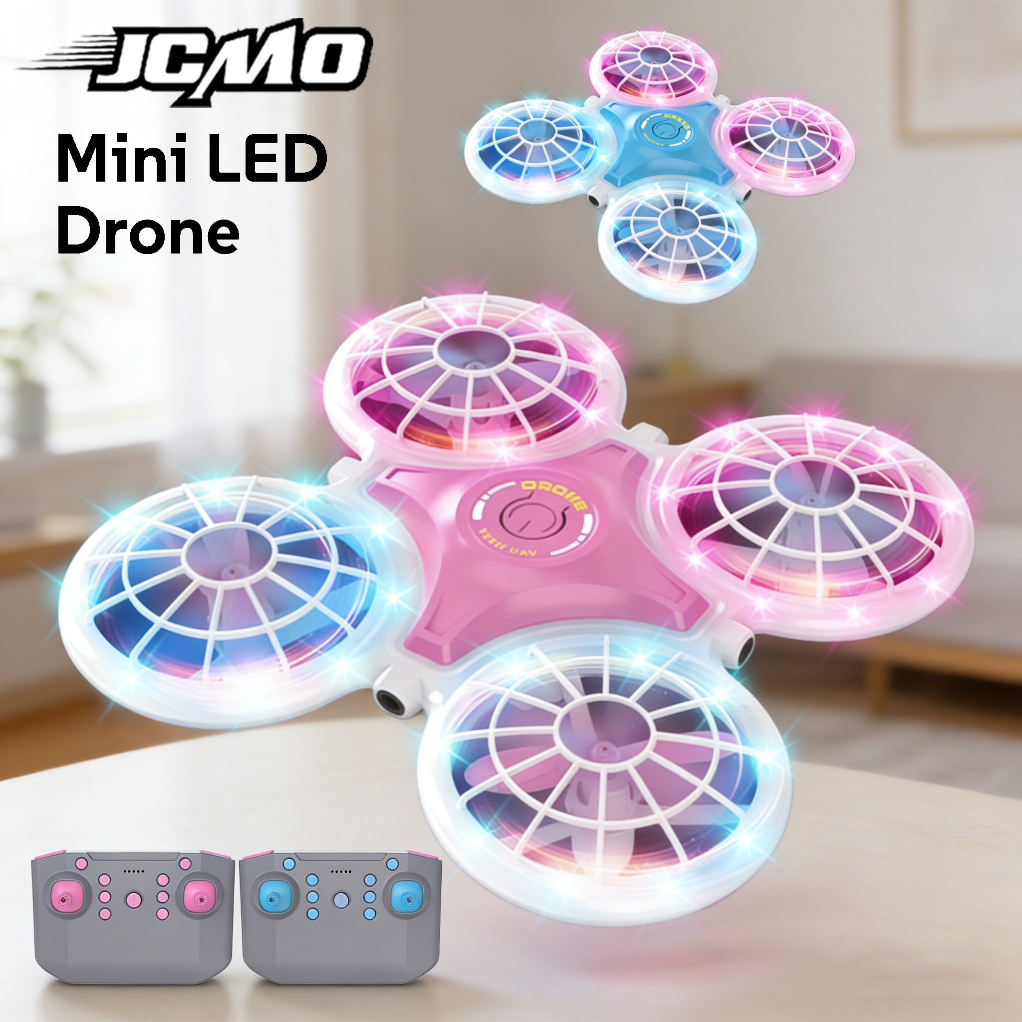 Drone Beacon Light - Мини-дрон на радиоуправлении 4-канальный с индукционным