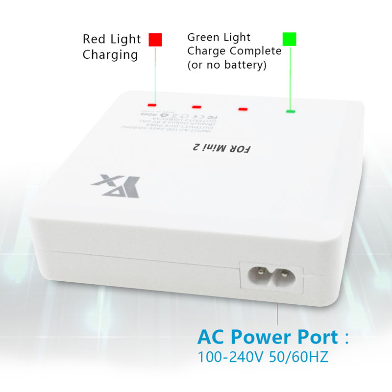 Drone Charging Hub - YX 6IN1 Быстрое умное зарядное устройство-концентратор