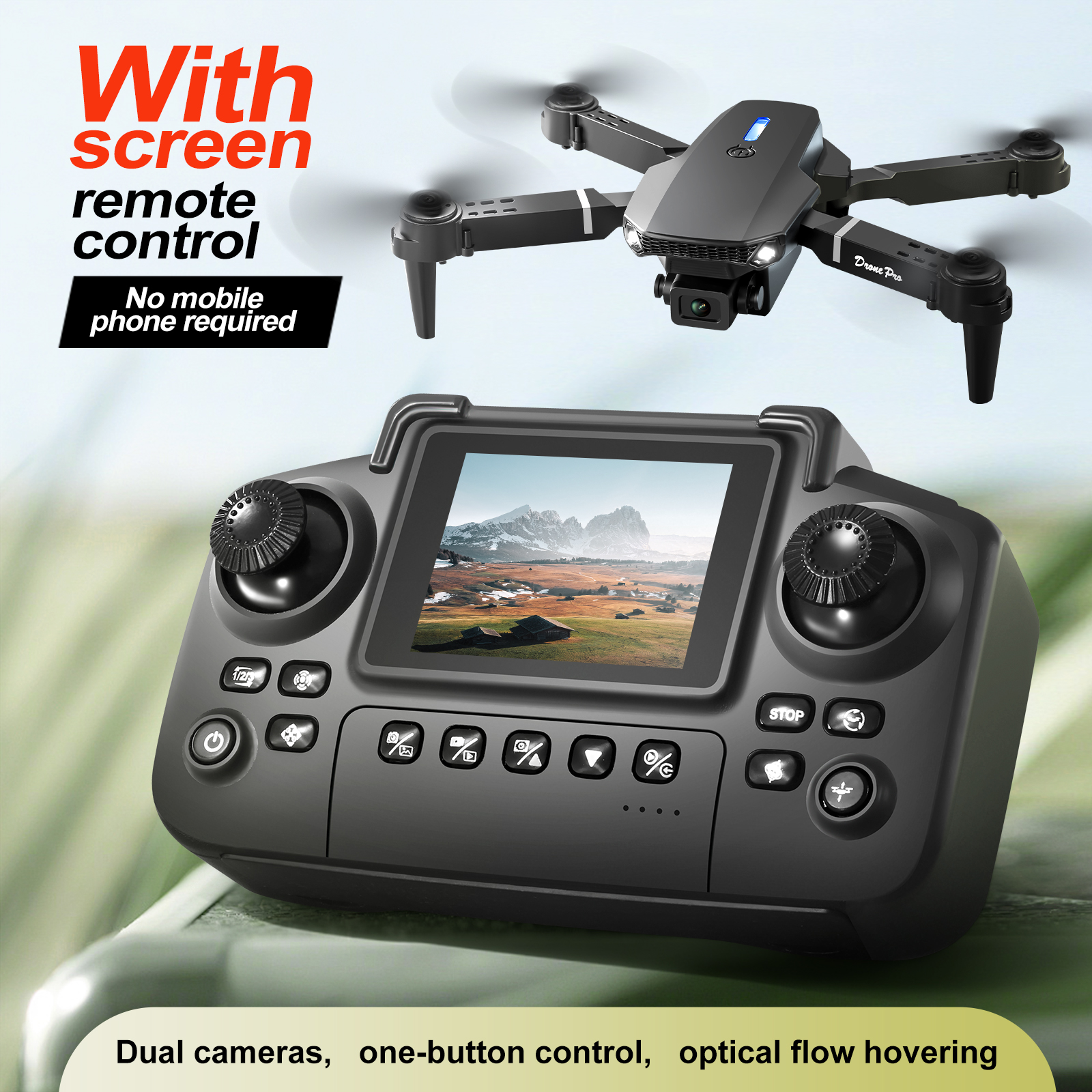 Drone Controller Screen - 2025 Новый обновленный дрон E88 E99,