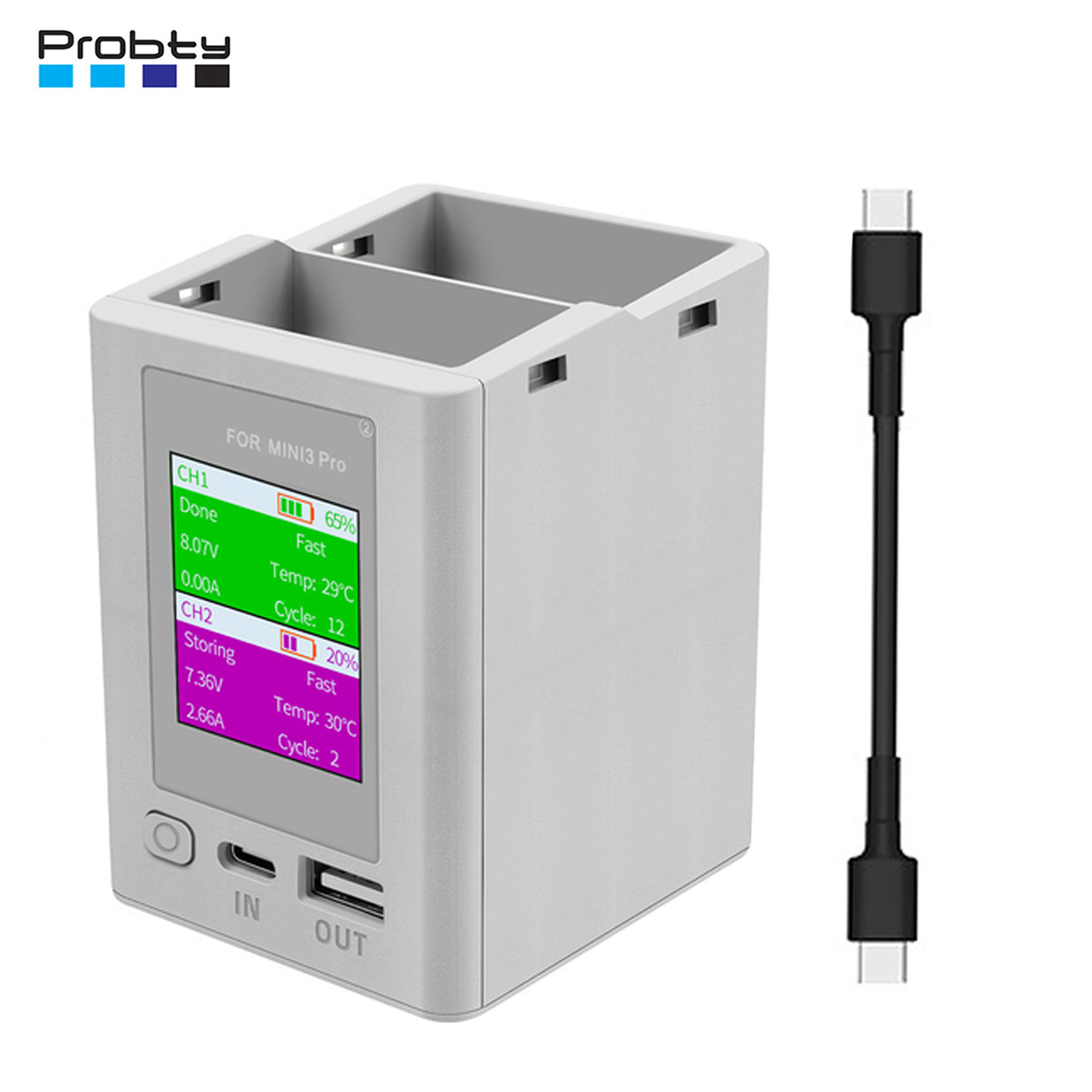Drone Charging Hub - Для DJI Mini 4 Pro/Mini 3