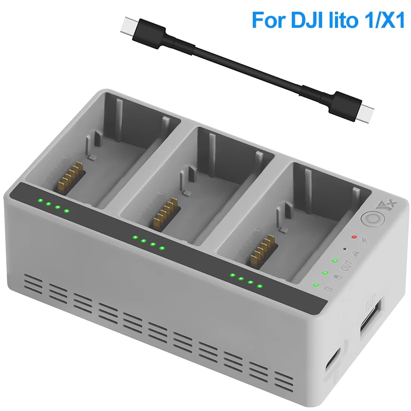 Зарядное устройство-хаб для DJ – обзор и цена Drone Charging Hub