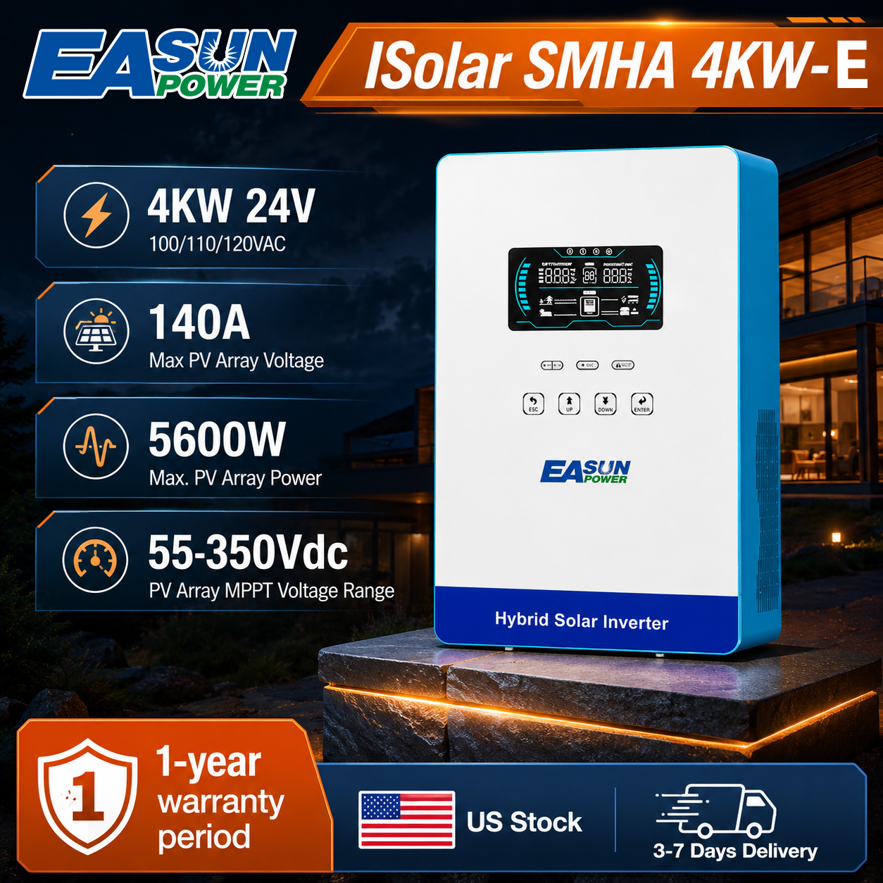 Инвертор EASUN POWER 4 кВт, 11 – обзор и цена Drone Solar Charger