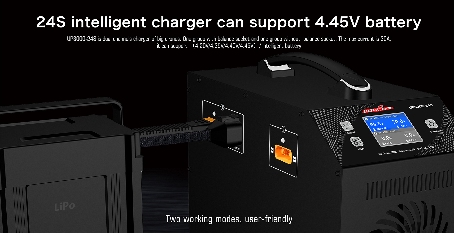 ULTRAPOWER UP3000-24S 3000W 30 – обзор и цена Drone Battery Charger