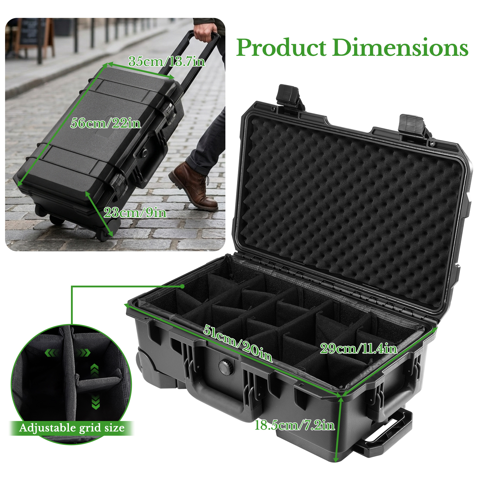 Профессиональный большой жестк – обзор и цена Drone Carrying Case