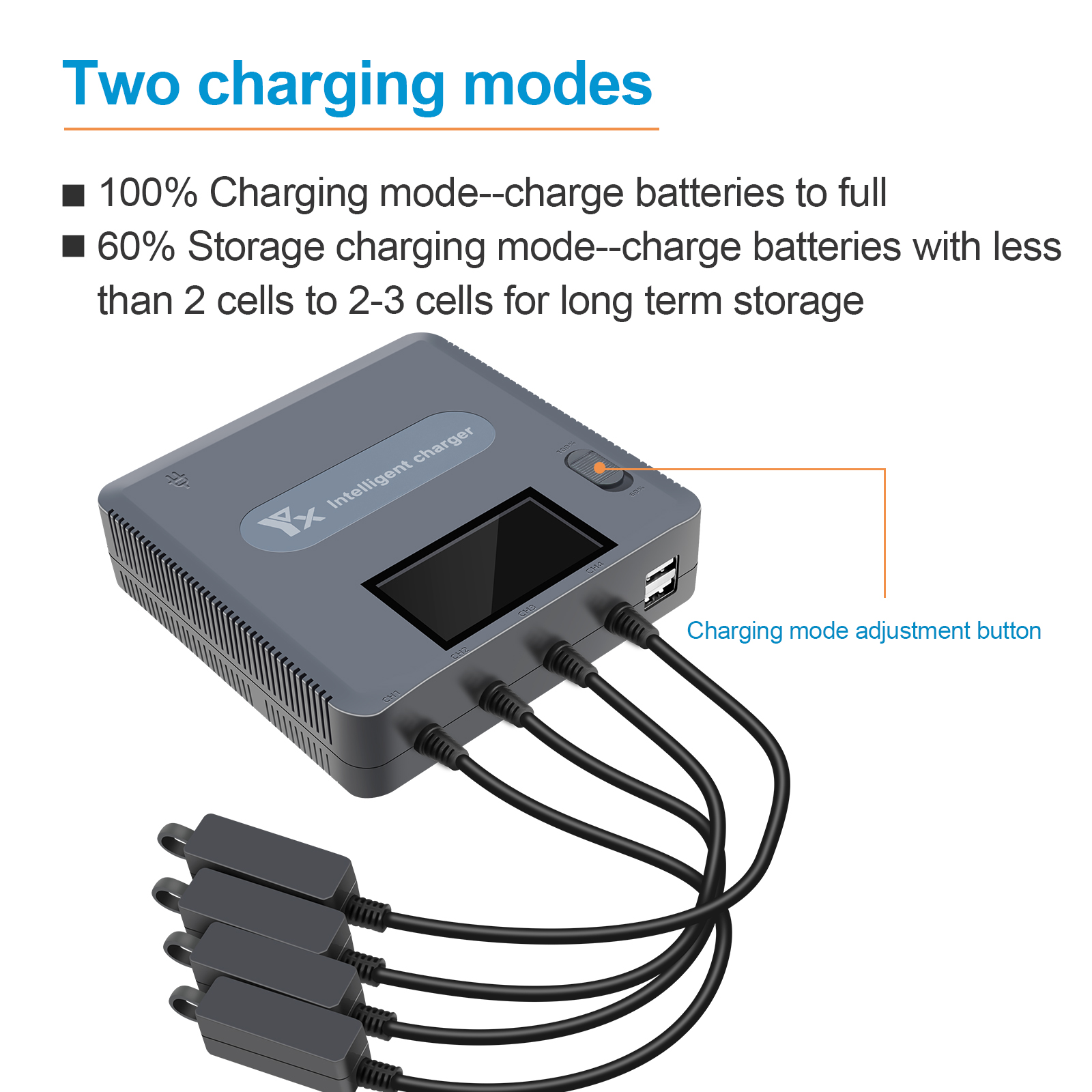 Зарядное устройство 6 в 1 с ци – обзор и цена Drone Charging Hub