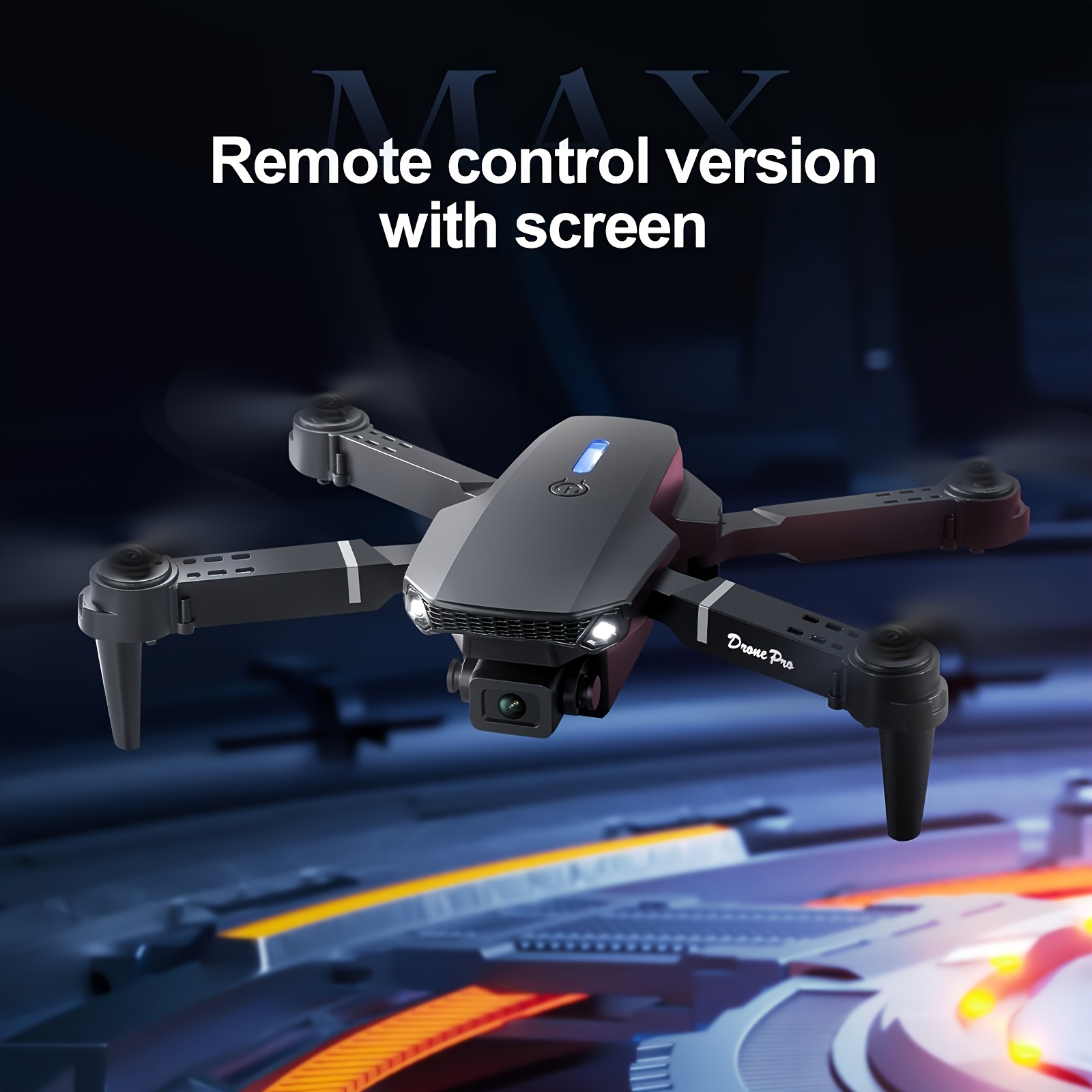 Обновленный складной дрон E88P – обзор и цена Drone Controller Screen