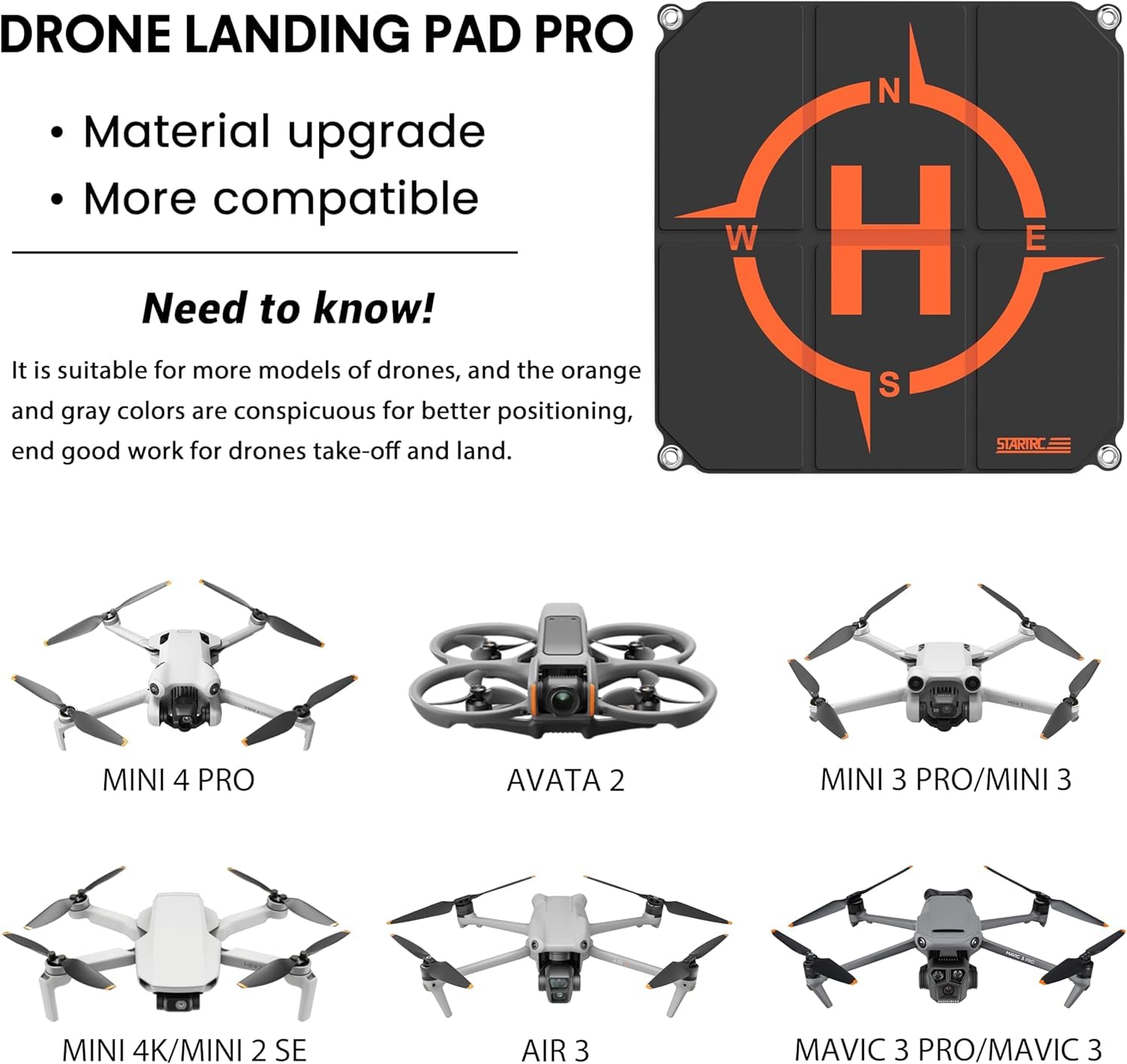 Универсальная складная платфор – обзор и цена Drone Landing Pad