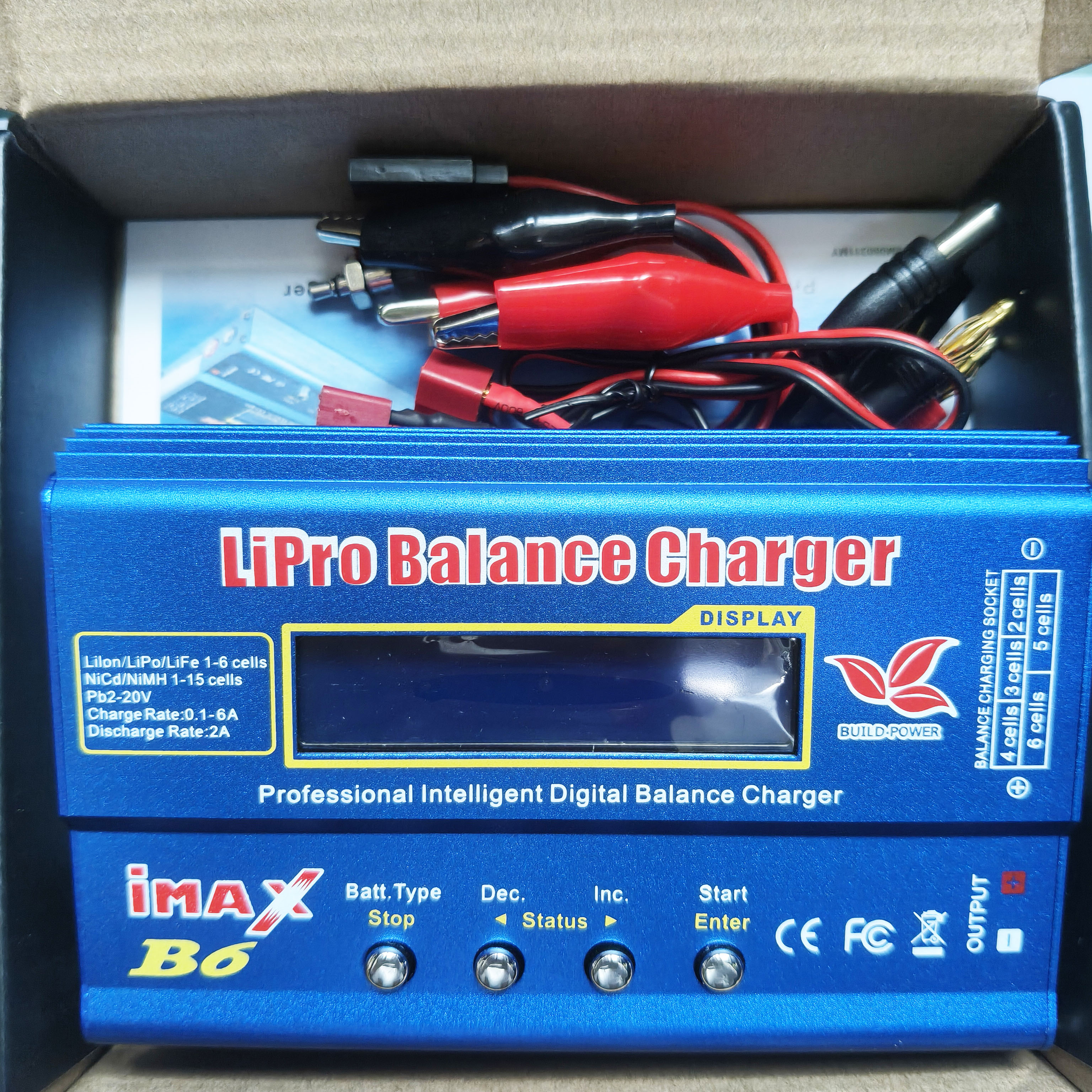 Зарядное устройство IMAX B6 /  – обзор и цена Drone Battery Charger