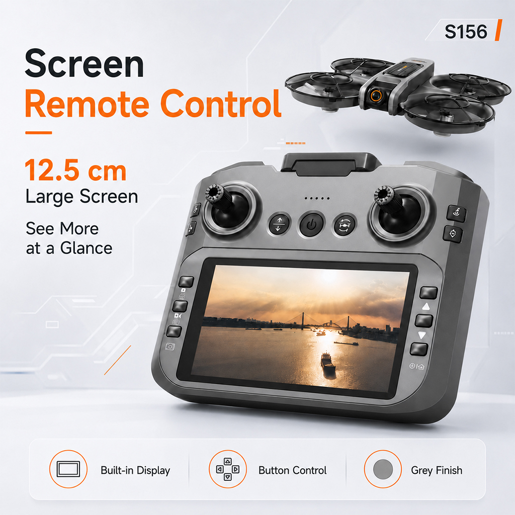 Радиоуправляемый дрон ZNLYRION – обзор и цена Drone Controller Screen
