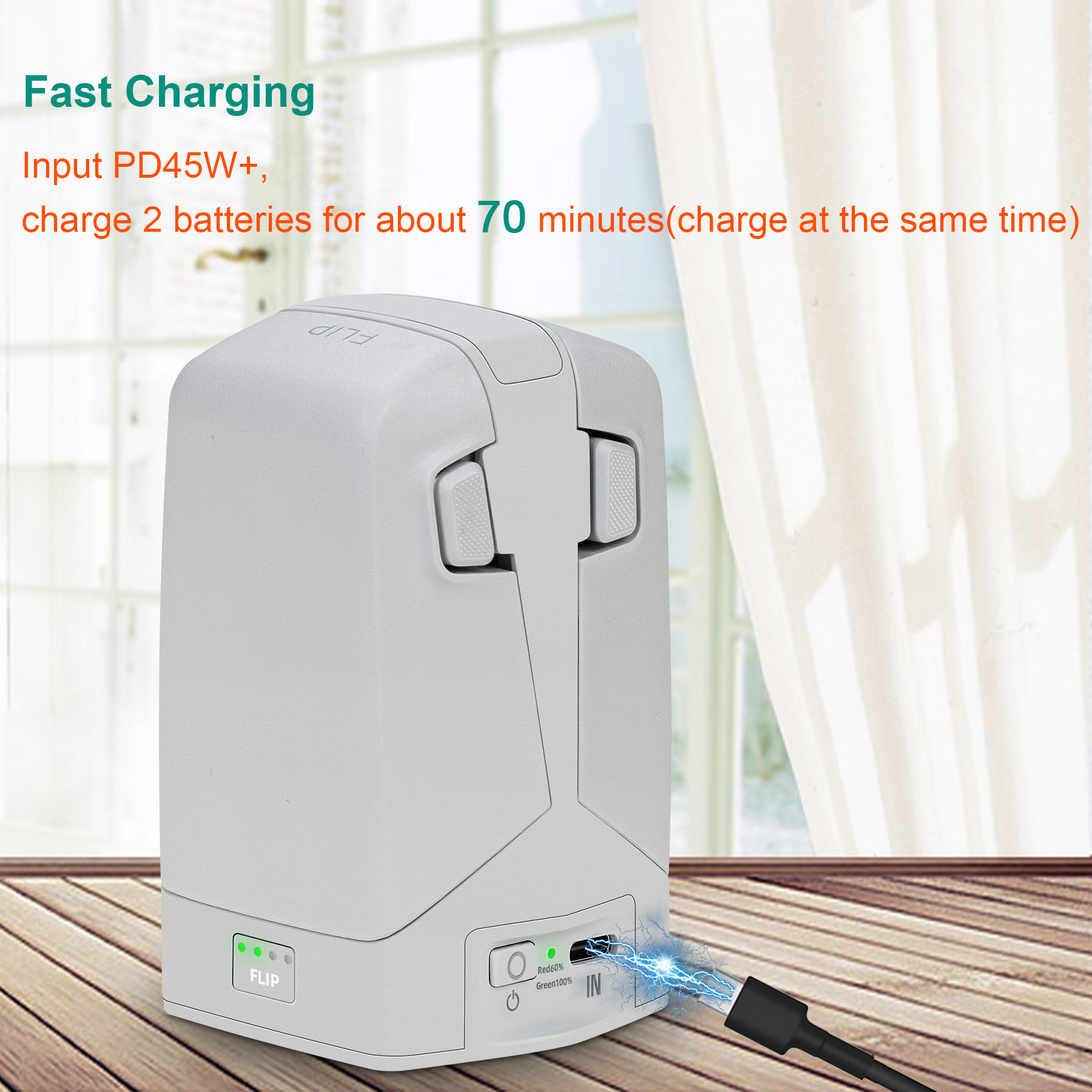 Зарядное устройство 45 Вт с дв – обзор и цена Drone Charging Hub