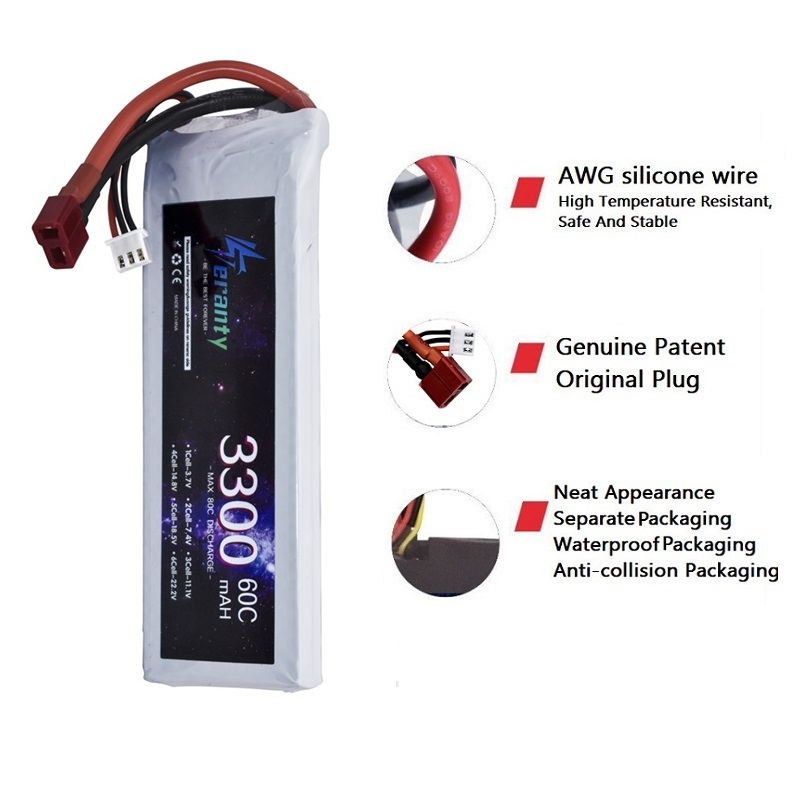 2S 7,4 В LiPo аккумулятор 3300 – обзор и цена Drone Battery Adapter