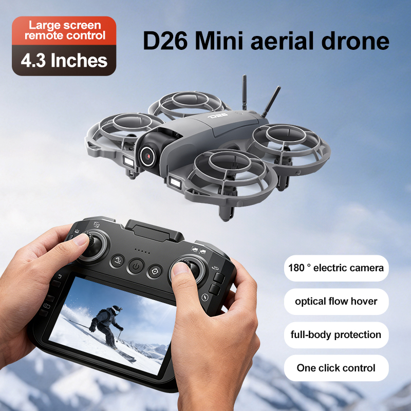 Дрон D26 4K Aerial HD 180 °    – обзор и цена Drone Battery Adapter