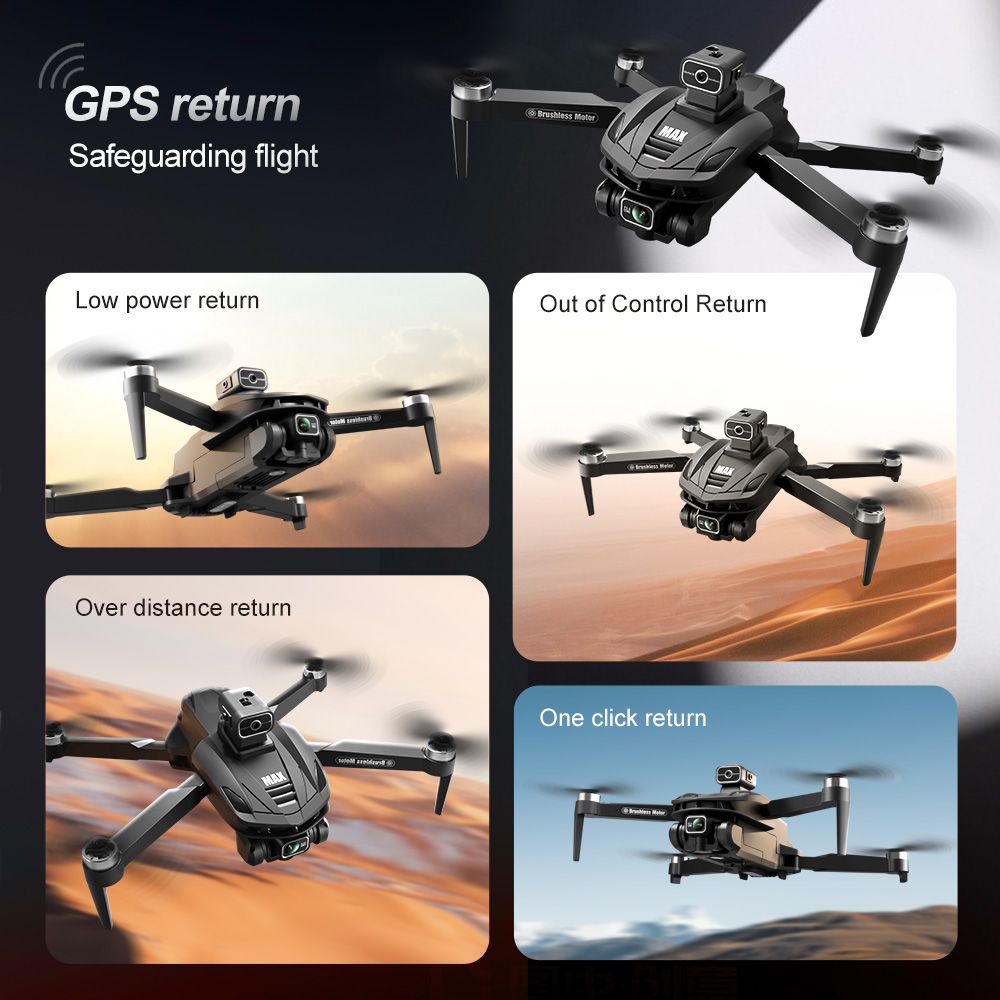 V168 PRO Max GPS Дрон 8K Профе – обзор и цена Drone Power Bank