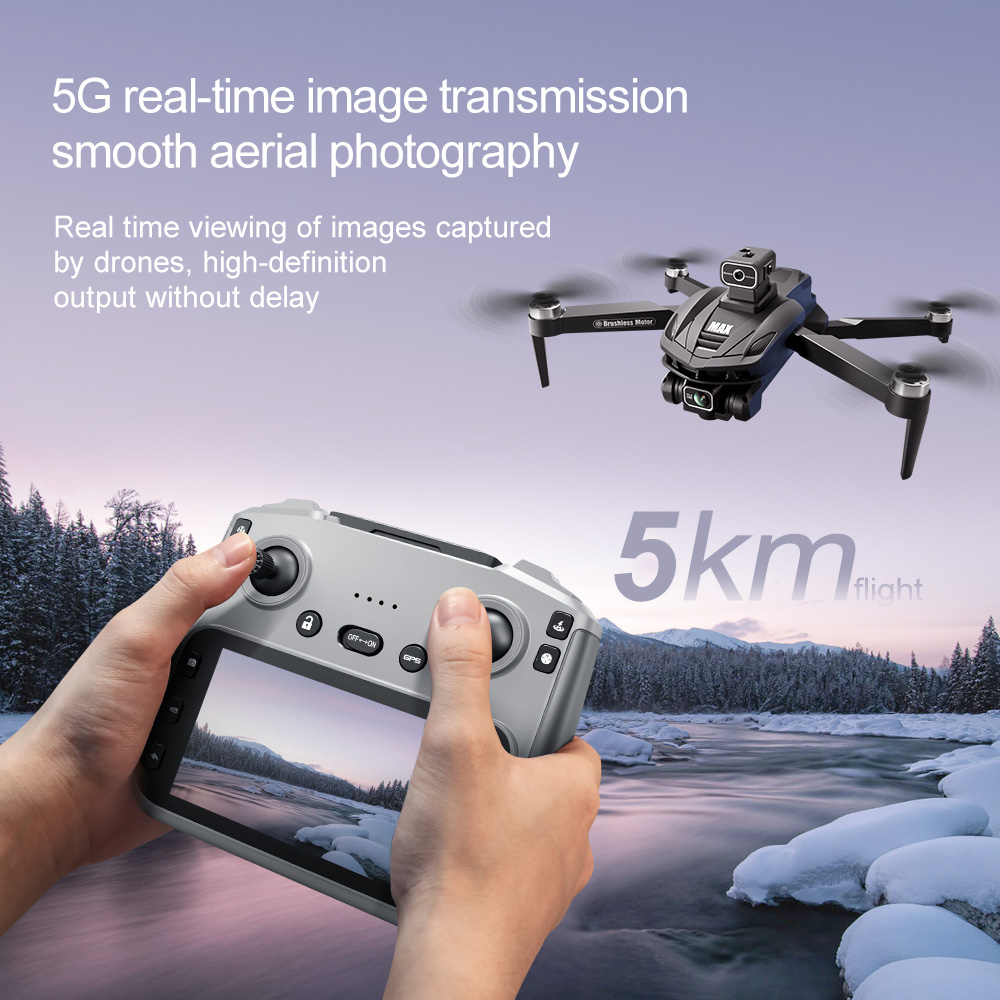 V168 PRO Max GPS Дрон 8K Профе – обзор и цена Drone Power Bank