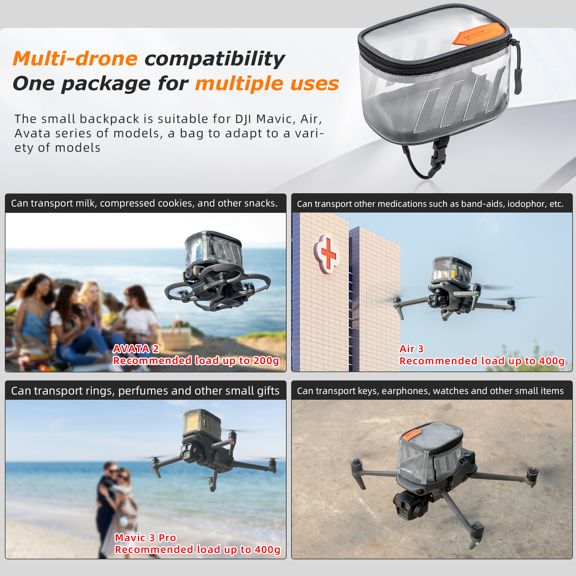 Сумка для транспортировки дрон – обзор и цена Drone Backpack