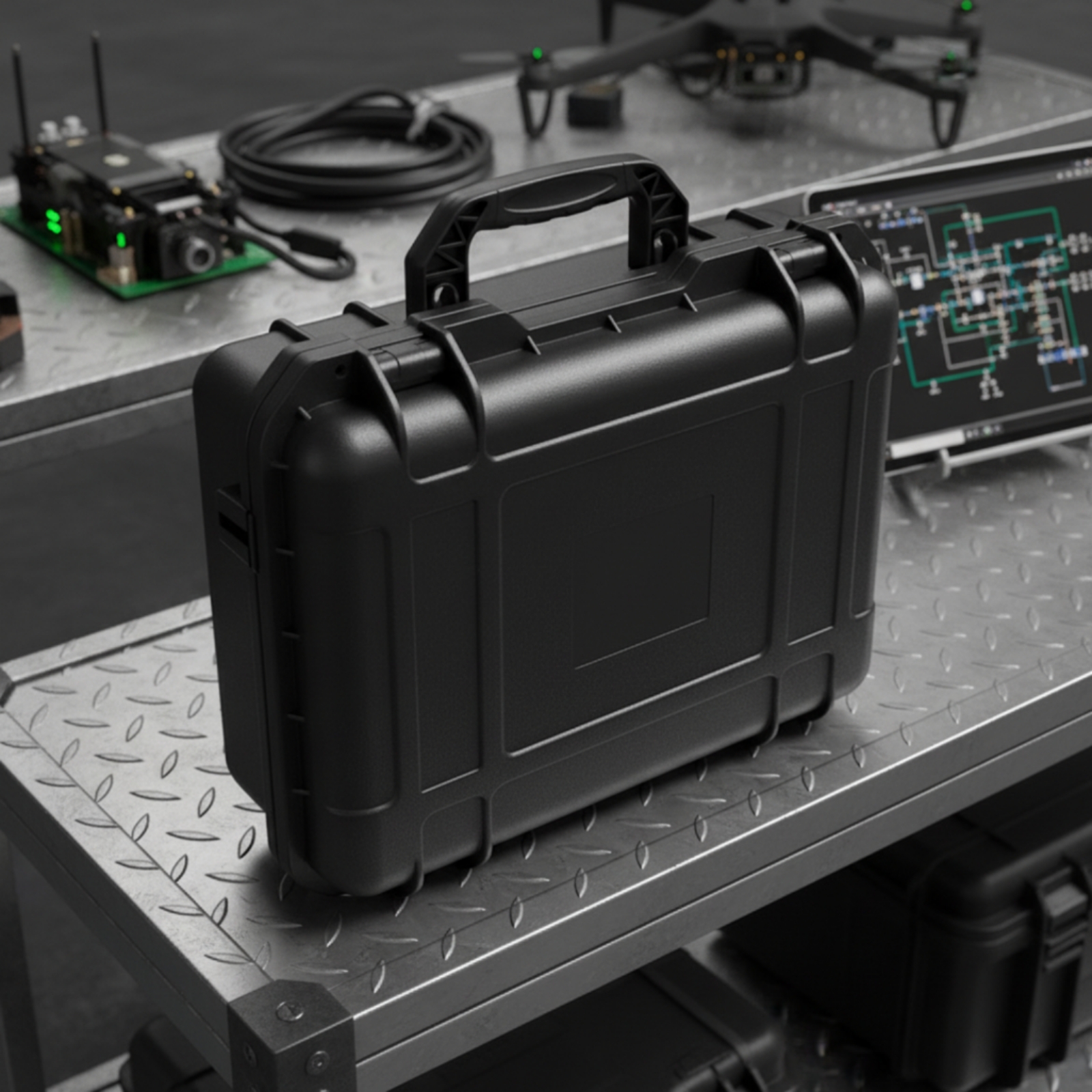 Жесткий кейс для переноски, пу – обзор и цена Drone Carrying Case
