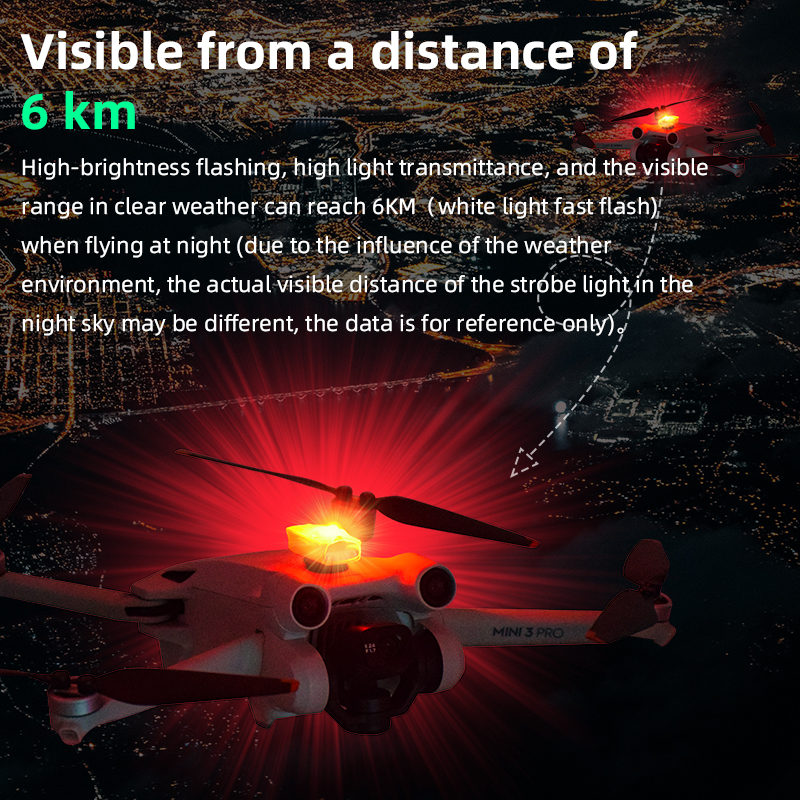 Мини-стробоскоп для дрона для  – обзор и цена Drone Beacon Light