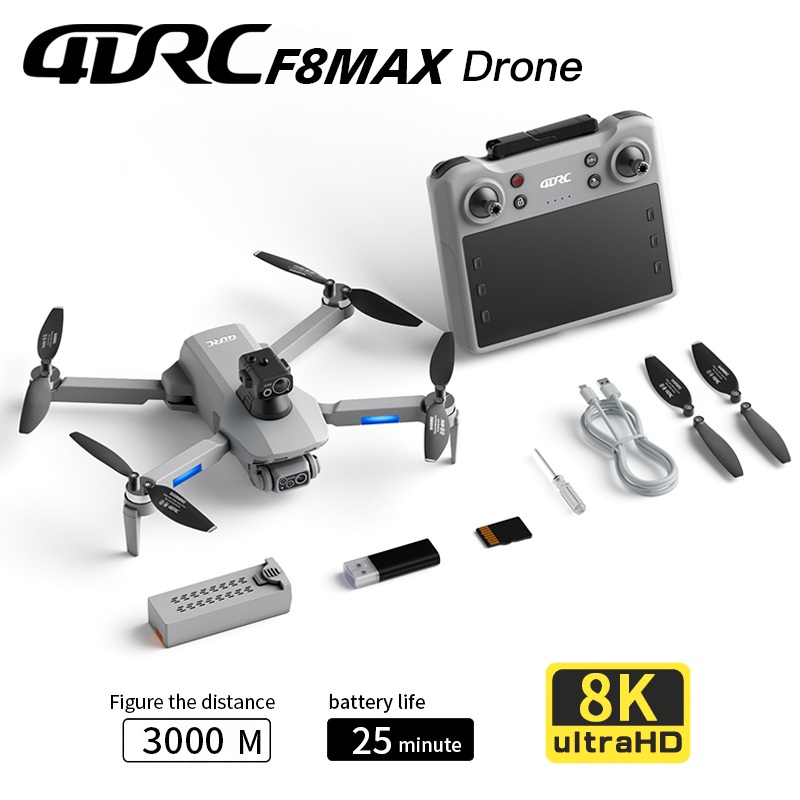 F8 MAX GPS Дрон Профессиональн – обзор и цена Drone Controller Screen