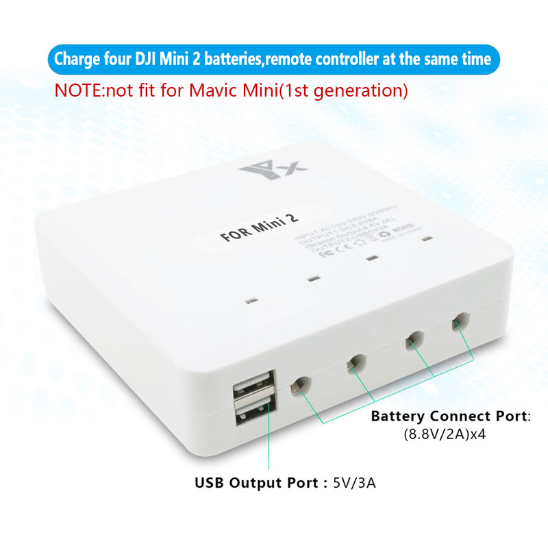 YX 6IN1 Быстрое умное зарядное – обзор и цена Drone Charging Hub
