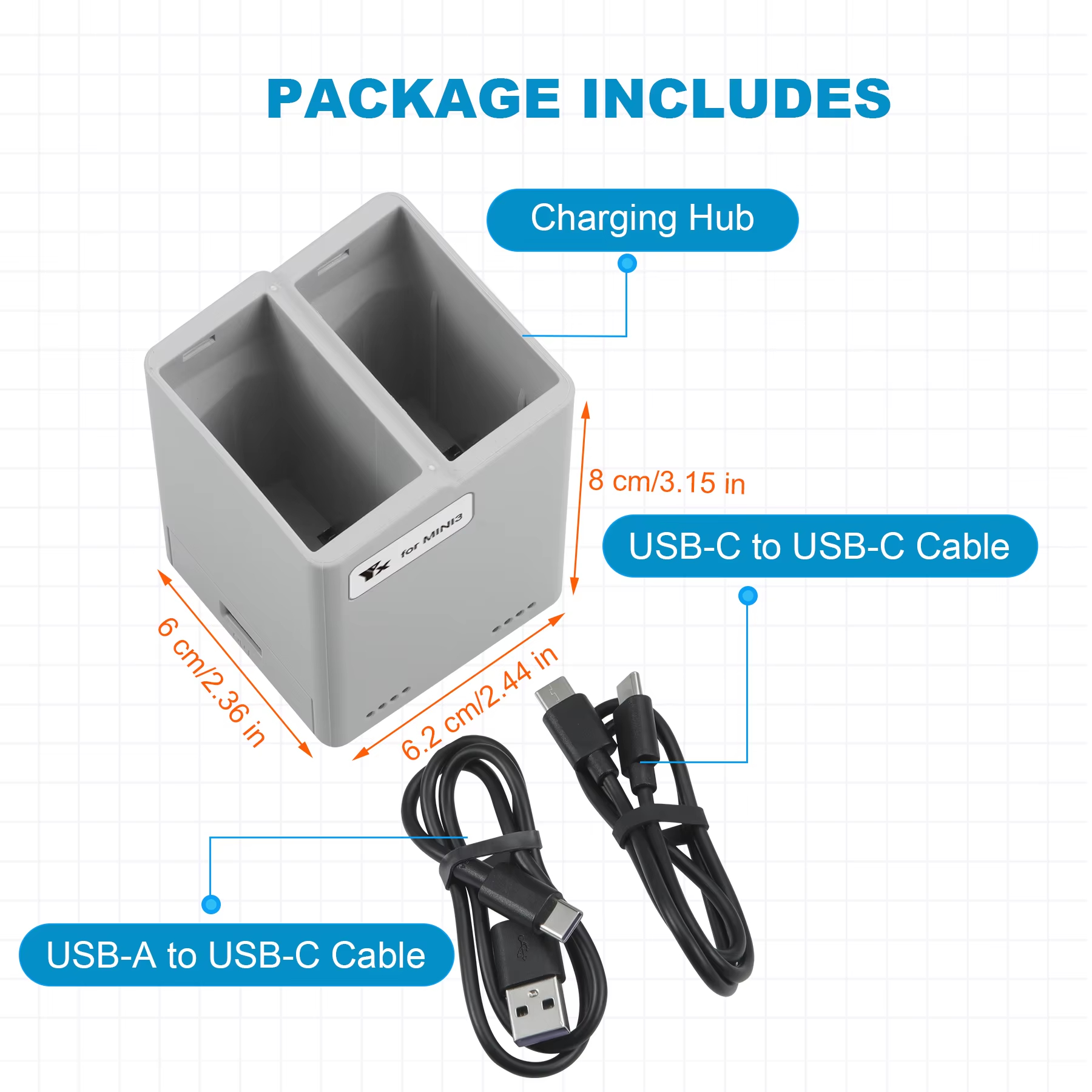 Для DJI Mini 3Pro/4Pro аккумул – обзор и цена Drone Charging Hub