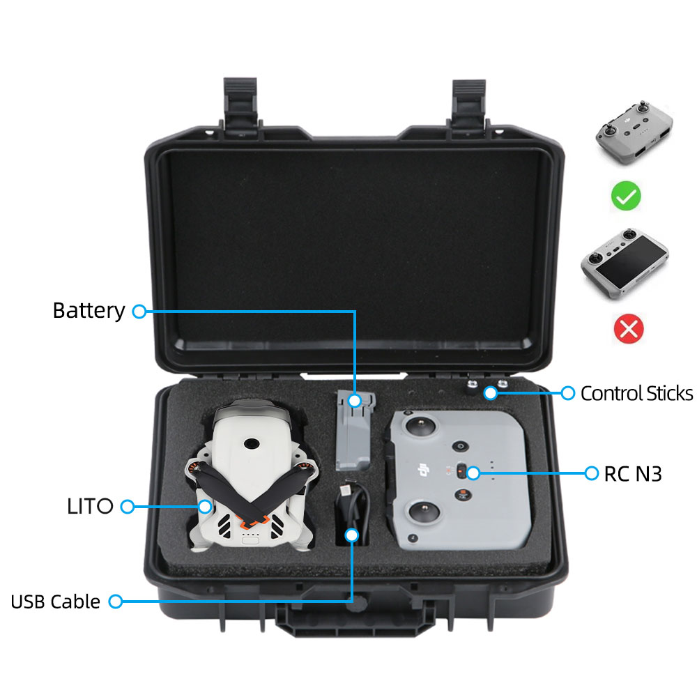 Портативный кейс для DJI Lito  – обзор и цена Drone Carrying Case